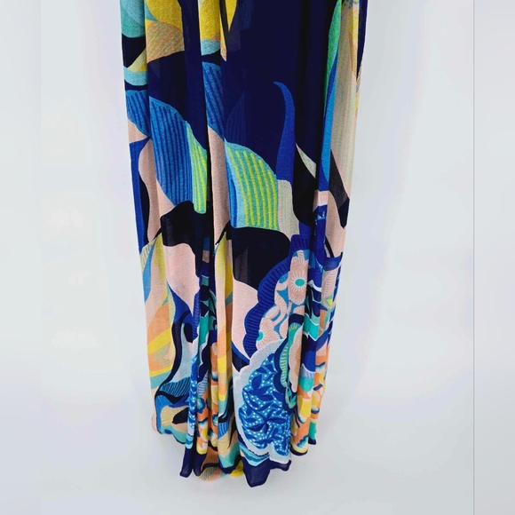 Anthropologie Alexandra Farmer Printed Maxi Dress size 2X New - Picture 11 of 15